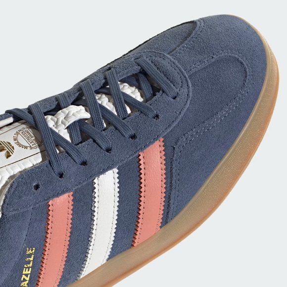 adidas Gazelle Indoor Ink Blue / Wonder Clay Pink - Picture 6 of 12